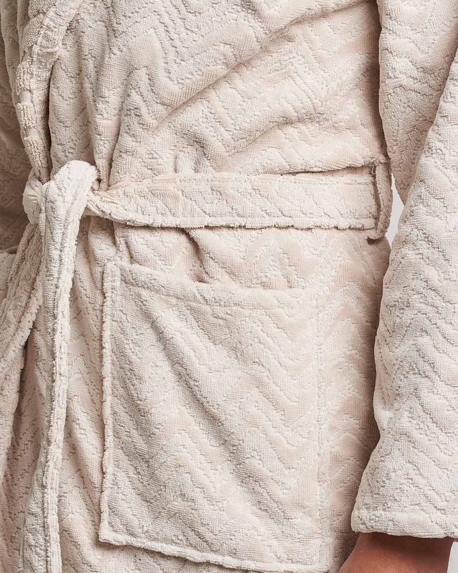 Herre | | Missoni Home | Rex Bathrobe Cream