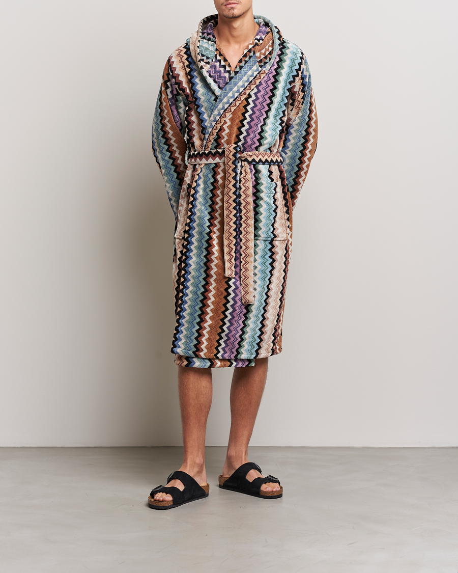 Herre | Missoni Home Adam Bathrobe Multicolor | Missoni Home | Adam Bathrobe Multicolor