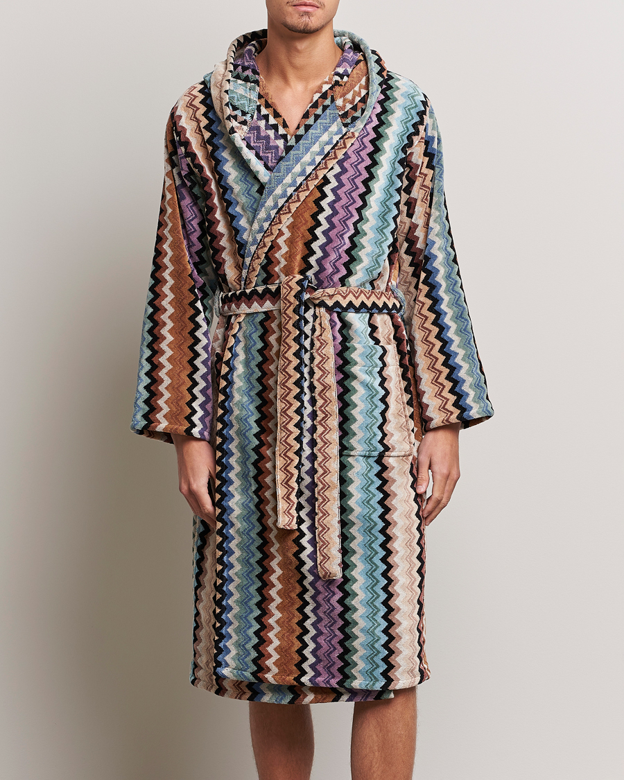 Herre | Missoni Home Adam Bathrobe Multicolor | Missoni Home | Adam Bathrobe Multicolor