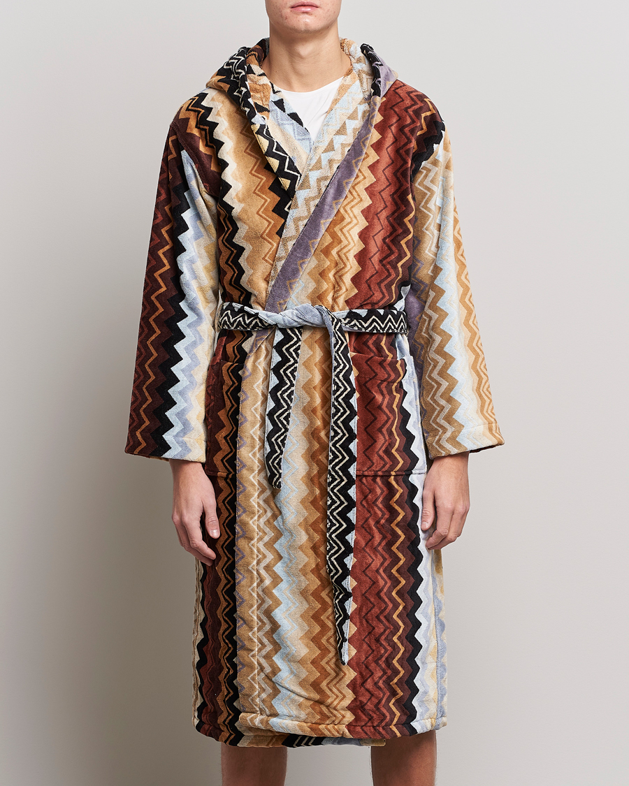 Herre | Missoni Home | Missoni Home | Giacomo Bathrobe Multicolor