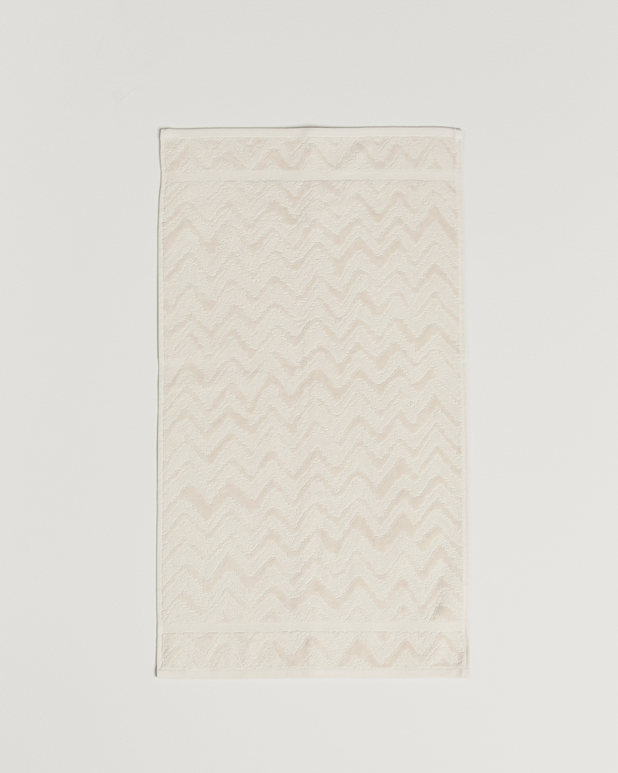 Herre | | Missoni Home | Rex Hand Towel 40x70cm Cream
