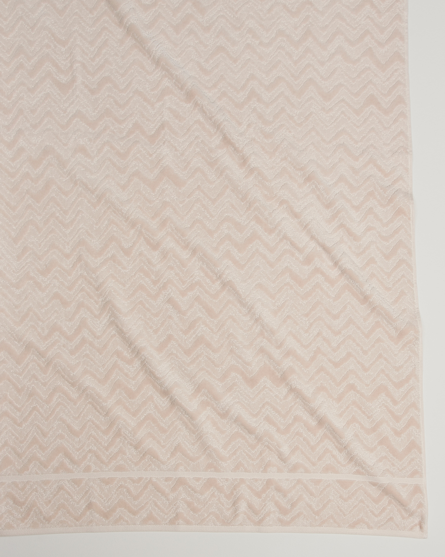 Herre | Håndklæder | Missoni Home | Rex Bath Sheet 100x150cm Cream