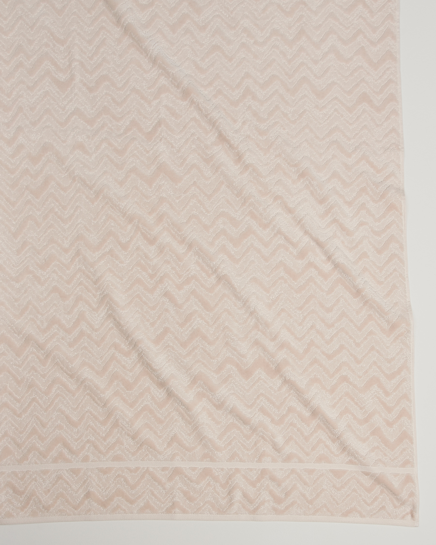 Herre |  |  | Missoni Home Rex Bath Sheet 100x150cm Cream