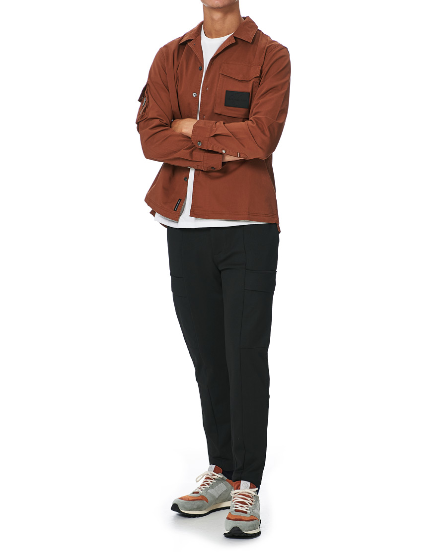 Herre | Bukser | Calvin Klein | Comfort Knit Cargo Pants Black