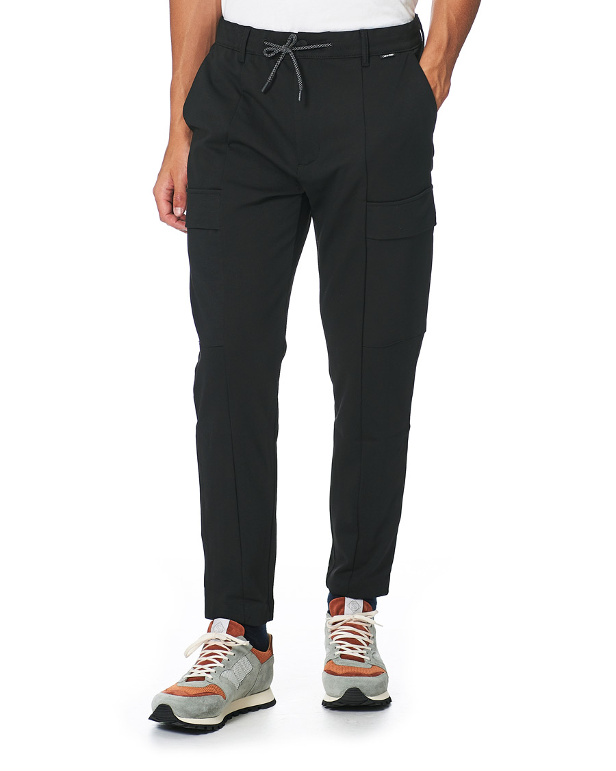 Herre | Bukser | Calvin Klein | Comfort Knit Cargo Pants Black