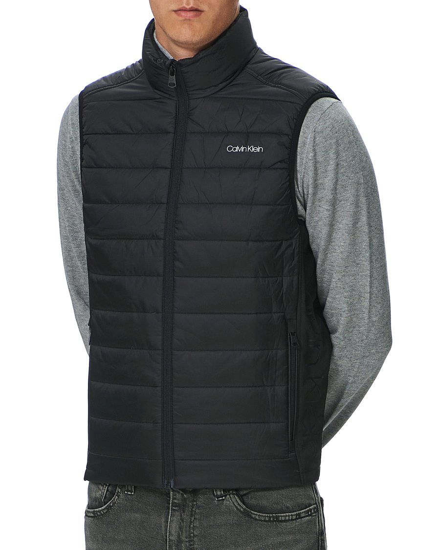 Herre | Jakker | Calvin Klein | Essential Logo Down Vest Black