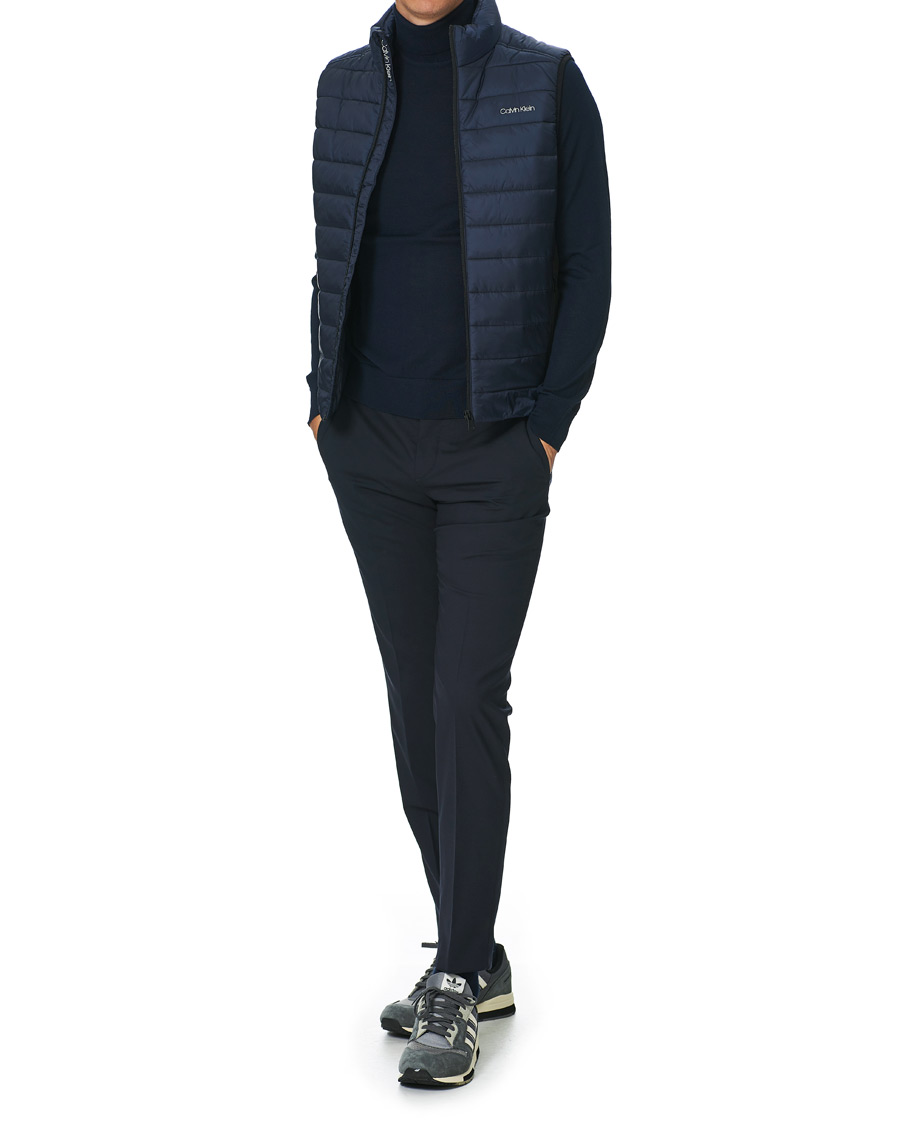 Herre | Jakker | Calvin Klein | Essential Logo Down Vest Navy