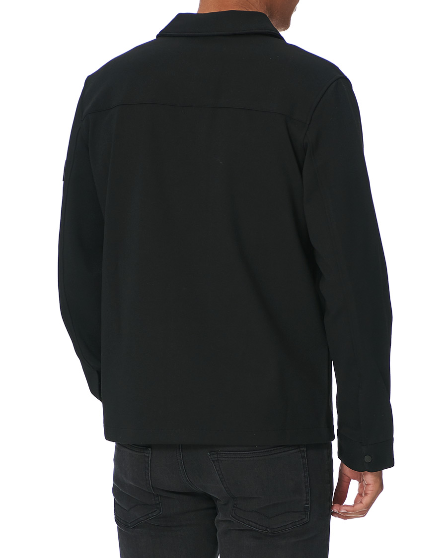 Herre | Skjorter | Calvin Klein | Comfort Knitted Overshirt Black