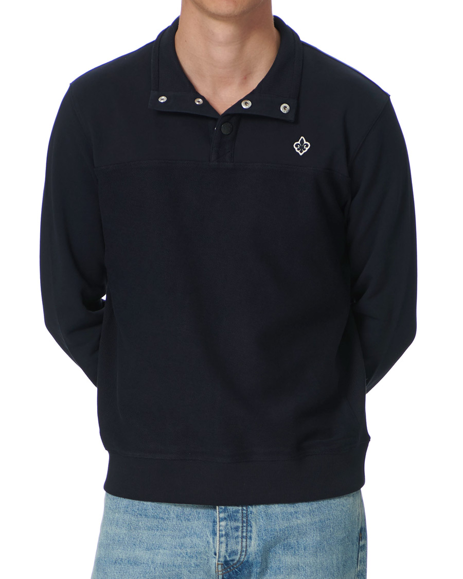 Herre | Trøjer | Morris | Northclyff Rugger Sweatshirt Old Blue