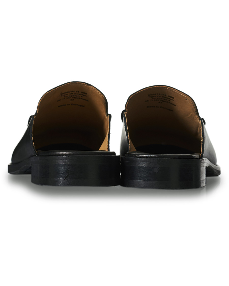 Herre | Tiger of Sweden Shelle Loafer Mule Black | Tiger of Sweden | Shelle Loafer Mule Black