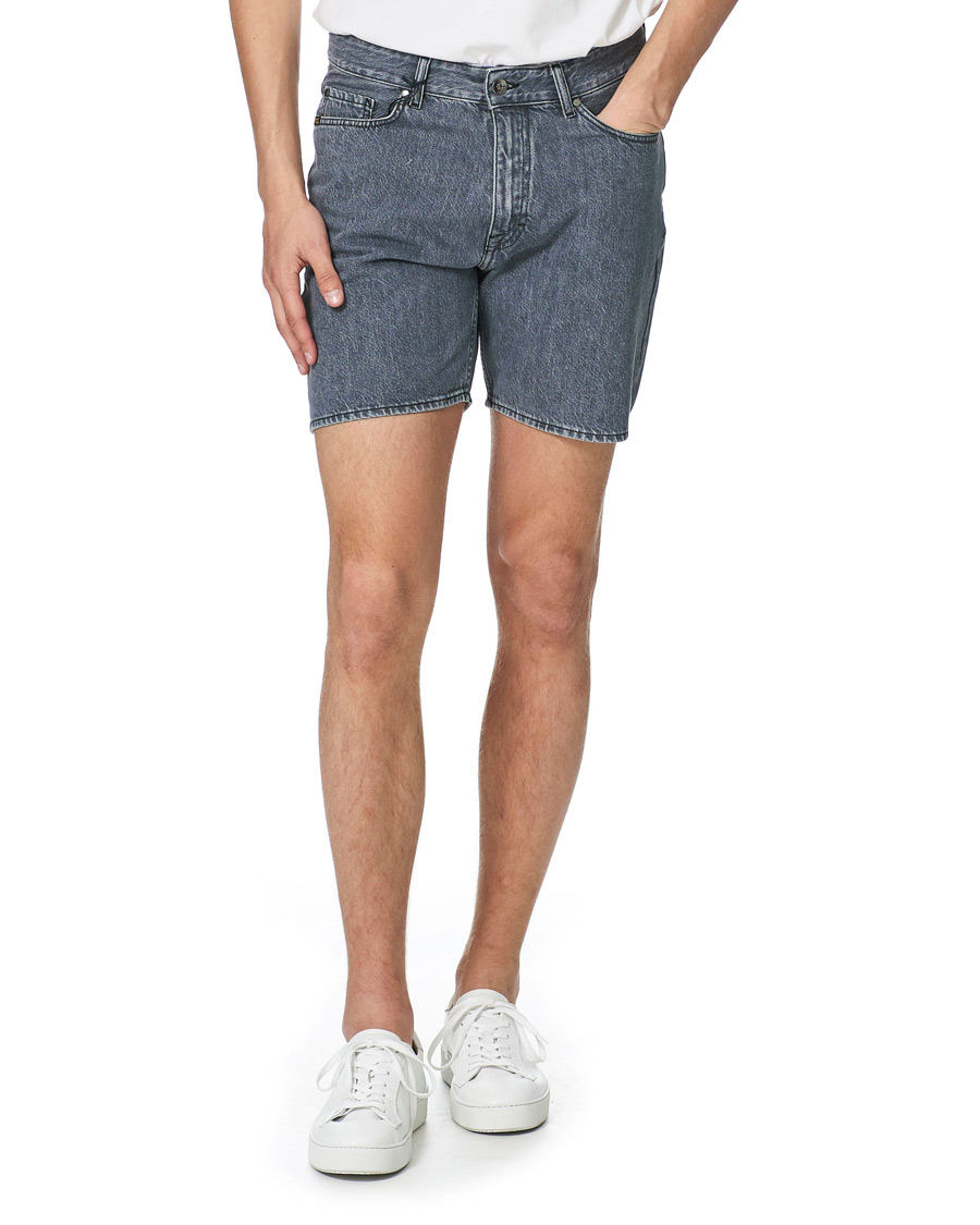 Herre | Shorts | Tiger of Sweden | Jin Stretch Denim Shorts Black