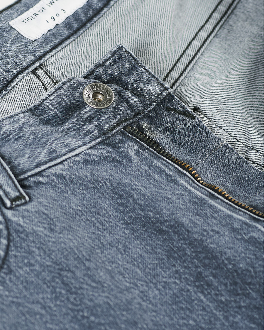 Herre | Shorts | Tiger of Sweden | Jin Stretch Denim Shorts Black