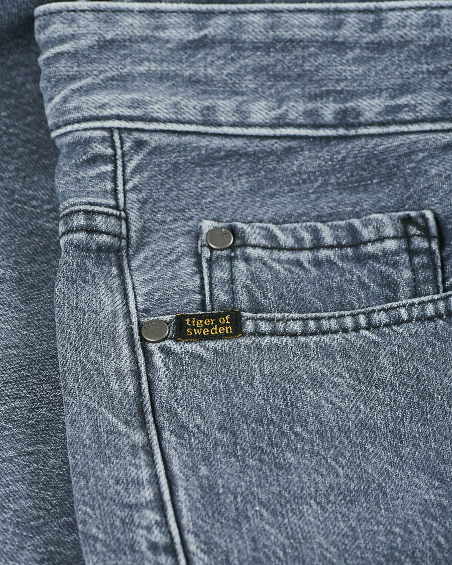 Herre | Shorts | Tiger of Sweden | Jin Stretch Denim Shorts Black