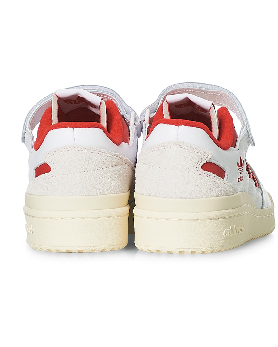 Herre | adidas Originals Forum 84 Low Sneaker White/Red | adidas Originals | Forum 84 Low Sneaker White/Red