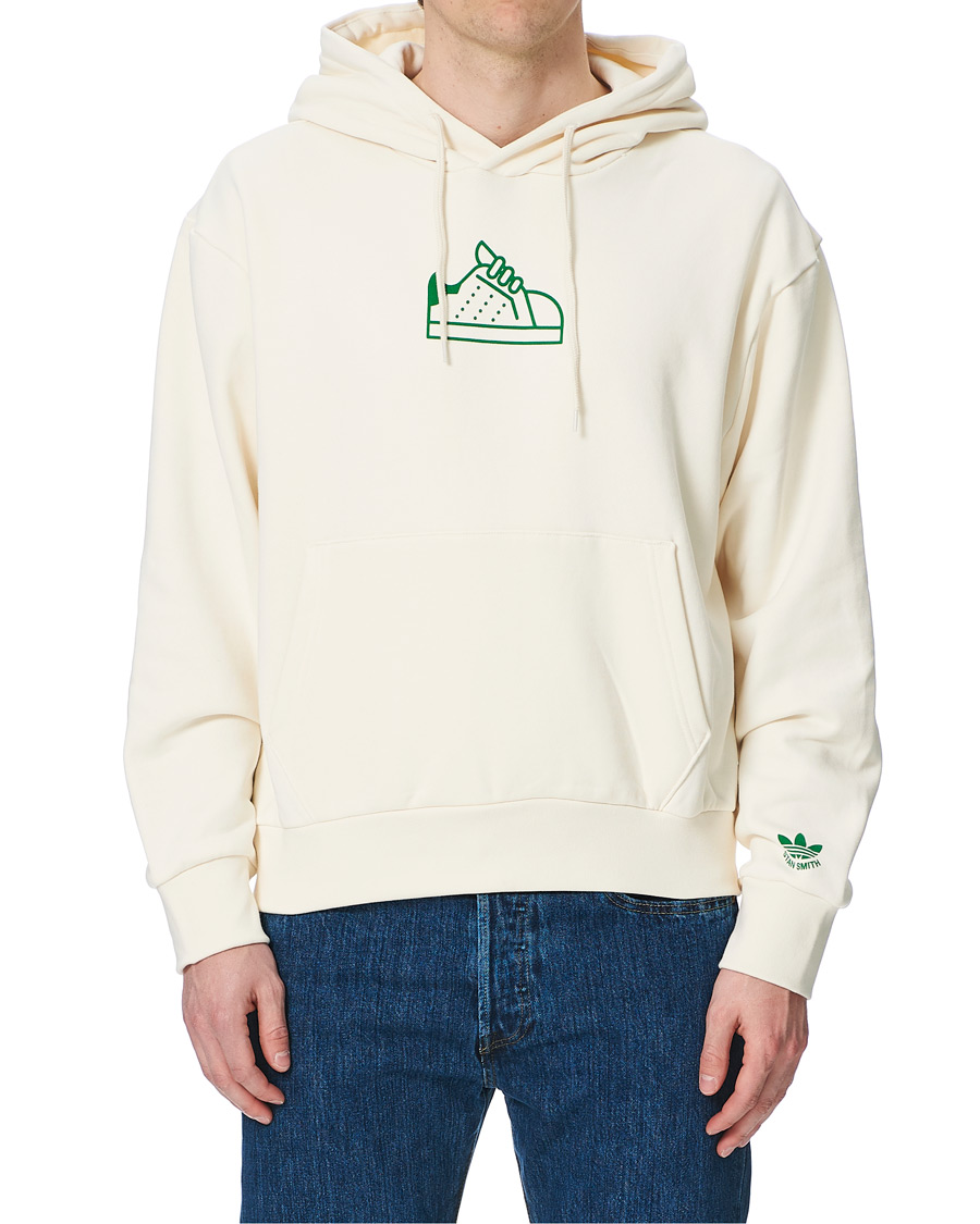 Herre | Trøjer | adidas Originals | Stan Smith hoodie Off White