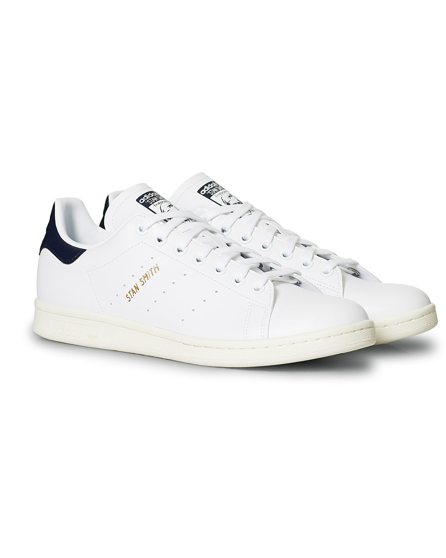 Herre | adidas Originals Stan Smith Sneaker White/Navy | adidas Originals | Stan Smith Sneaker White/Navy