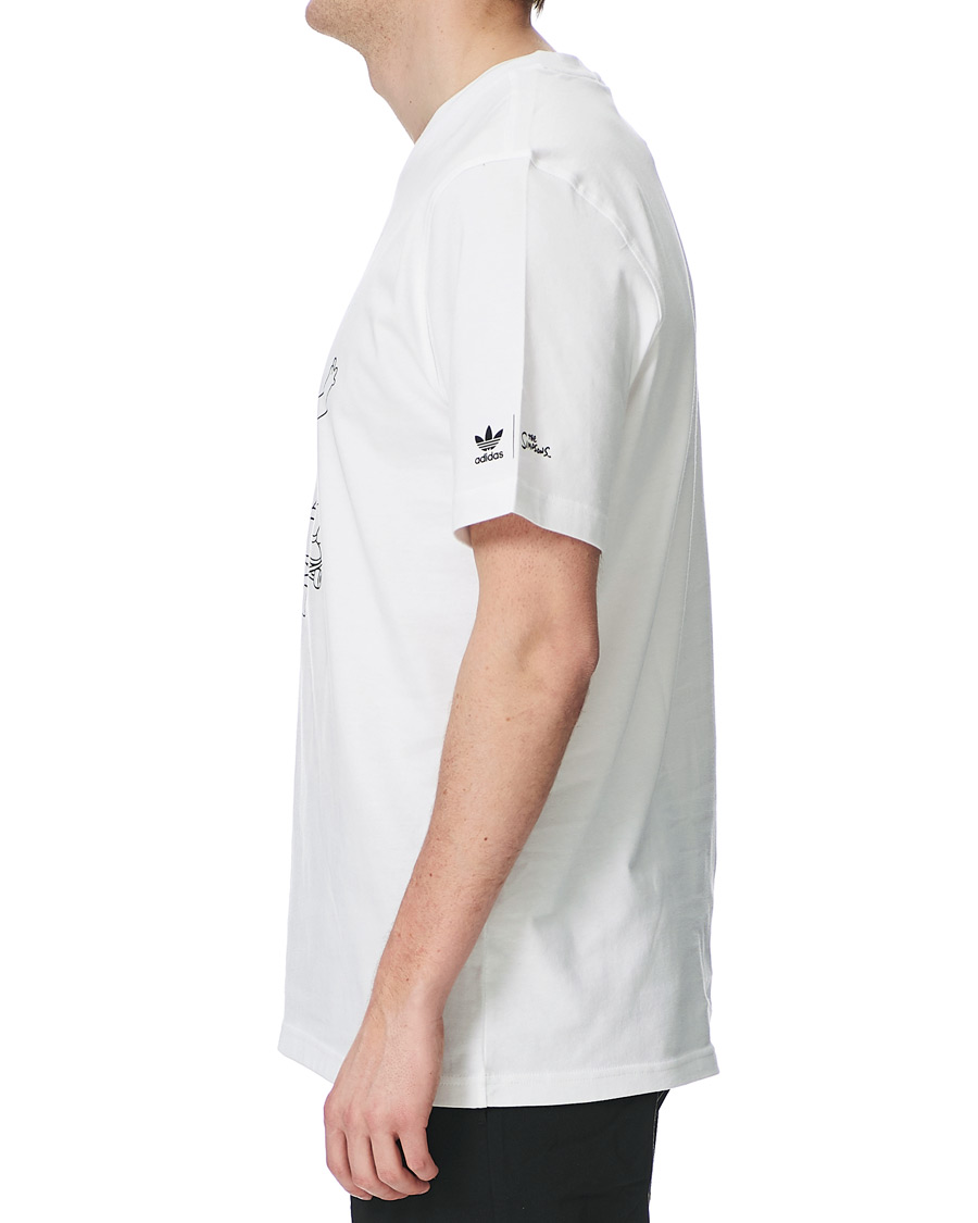 Herre | T-Shirts | adidas Originals | The Simpsons Crew Neck Tee White