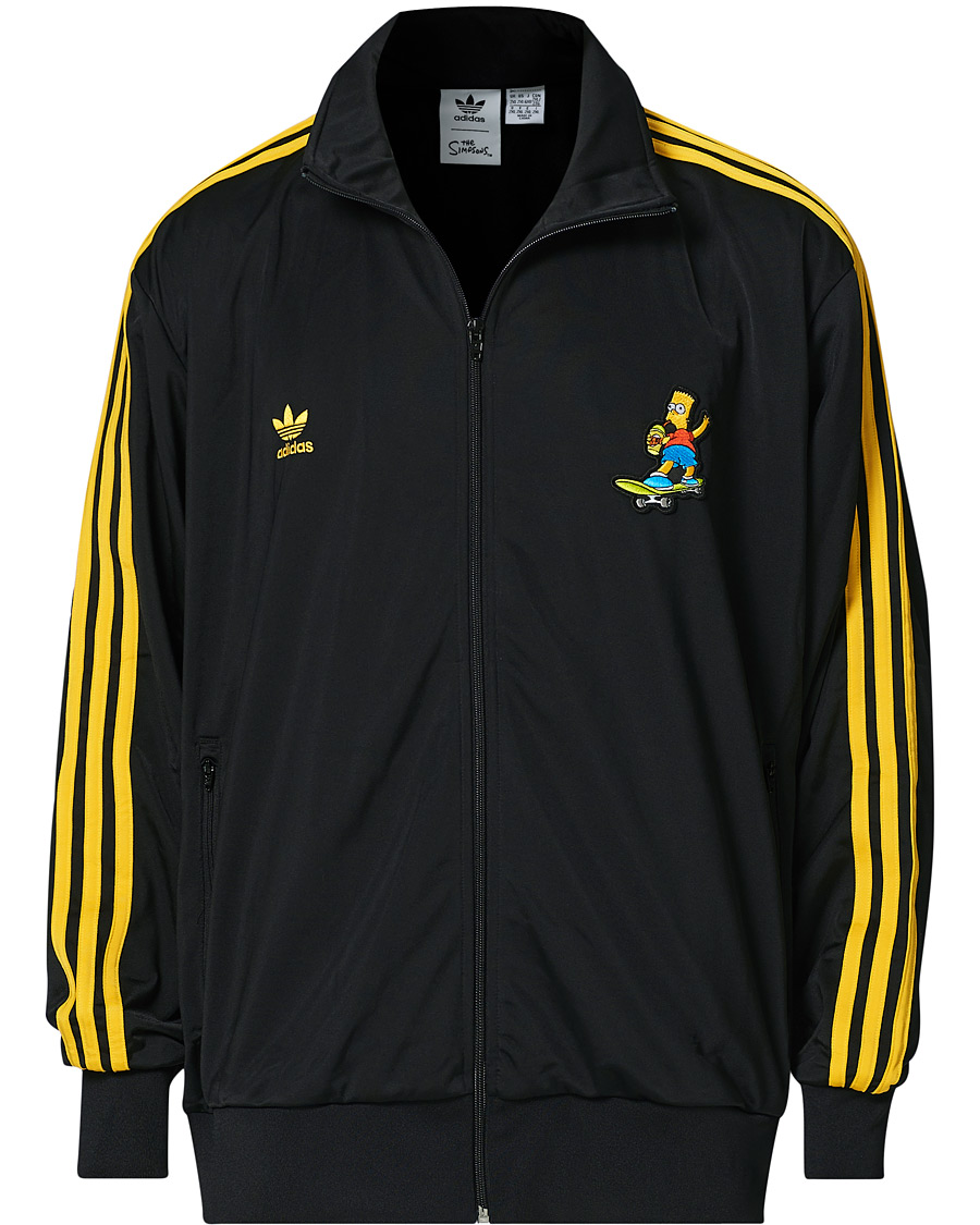 Herre | Trøjer | adidas Originals | The Simpsons Full Zip Sweater Black
