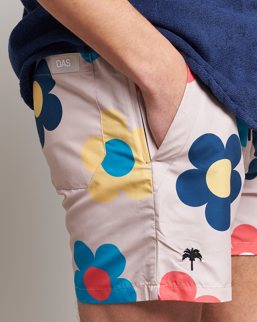 Herre | Badebukser | OAS | Printed Swimshorts Daisy