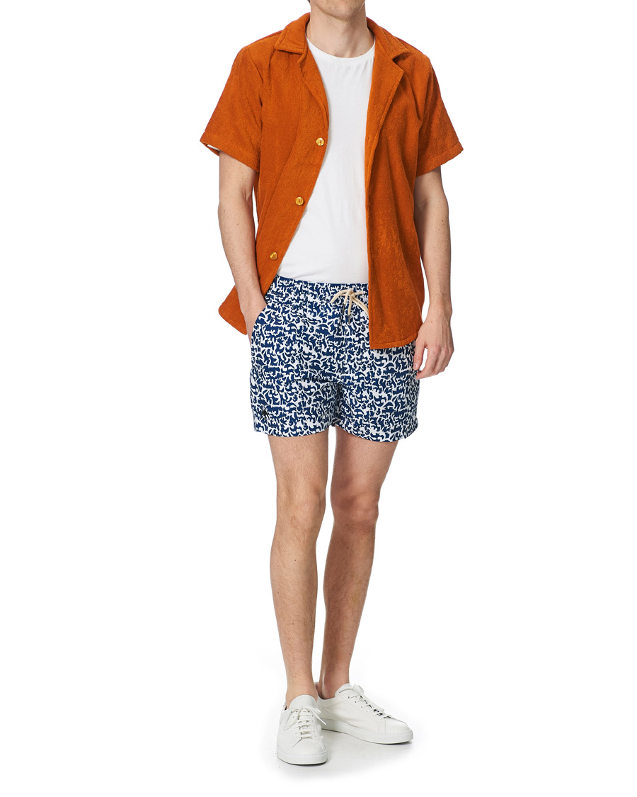 Herre | Badebukser | OAS | Printed Swim Shorts Marrakech