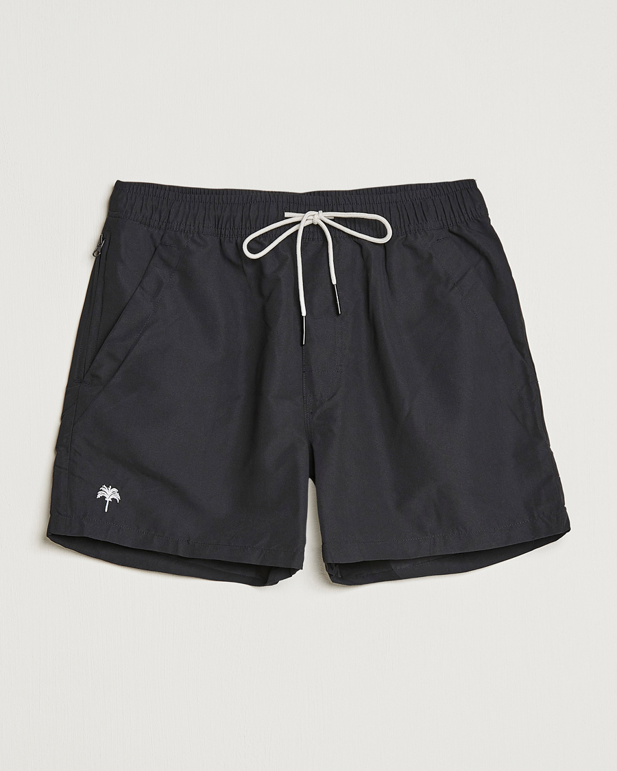 Herre | Badebukser | OAS | Plain Swimshorts Black