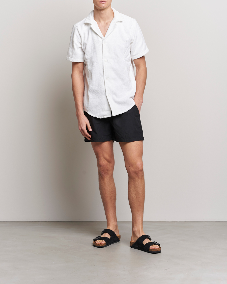 Herre | Badebukser | OAS | Plain Swimshorts Black