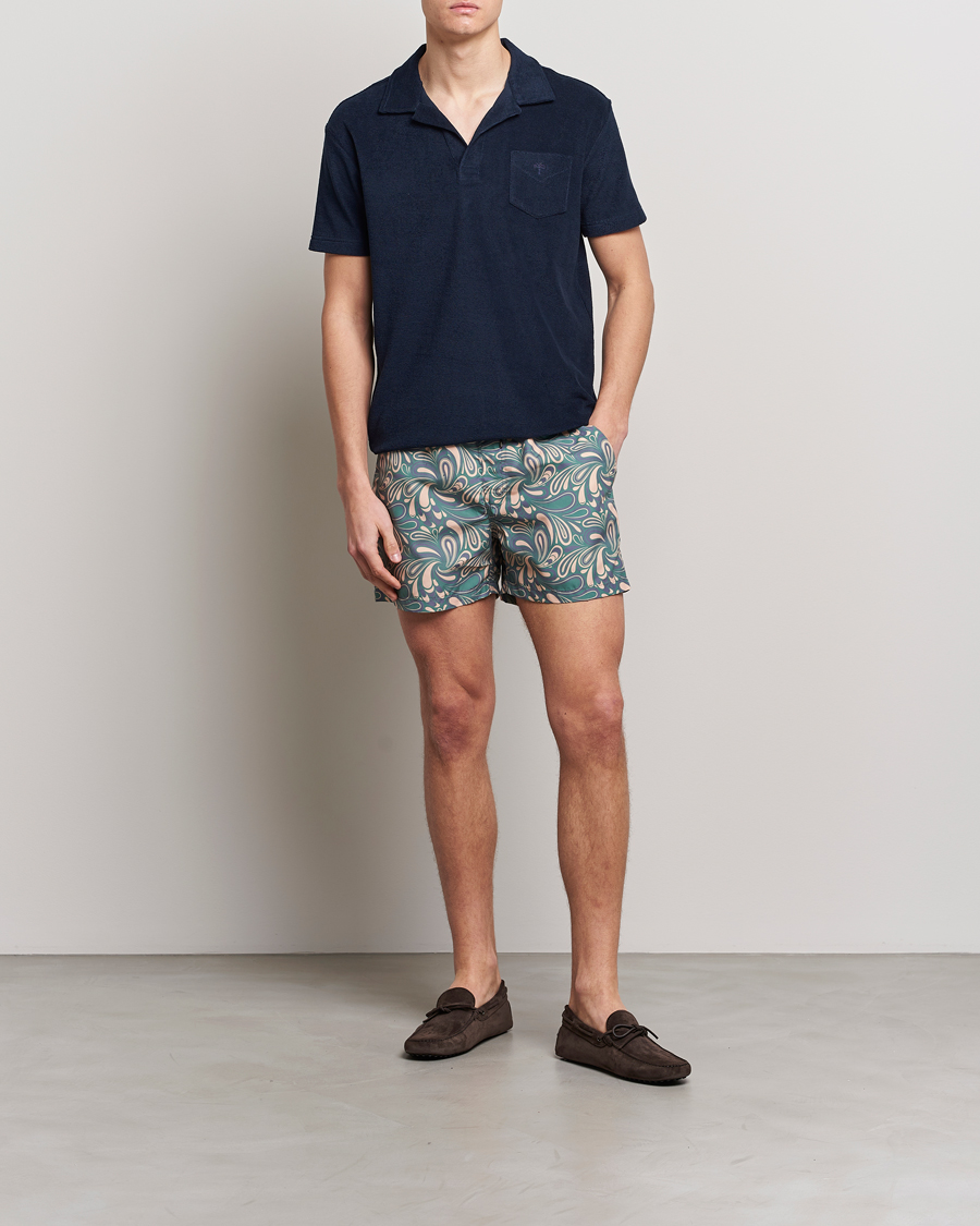Herre | Polotrøjer | OAS | Short Sleeve Terry Polo Navy