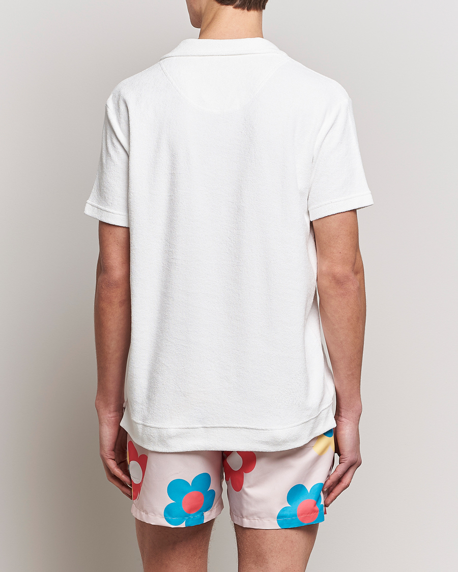 Herre | Polotrøjer | OAS | Short Sleeve Terry Polo White