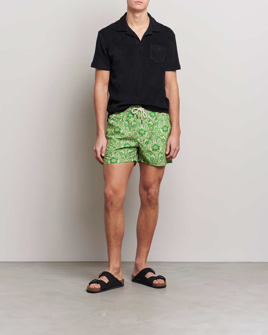 Herre | Polotrøjer | OAS | Short Sleeve Terry Polo Black
