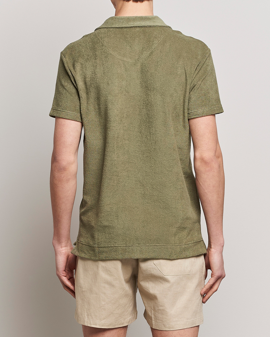 Herre | Polotrøjer | OAS | Short Sleeve Terry Polo Khaki