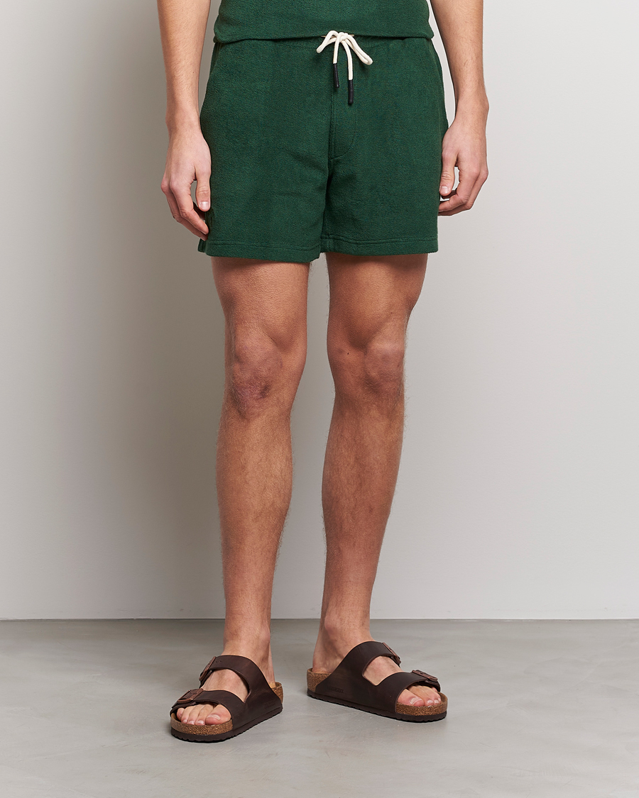 Herre | Træningsshorts | OAS | Terry Shorts Green