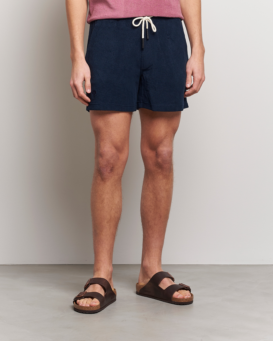 Herre | Træningsshorts | OAS | Terry Shorts Navy