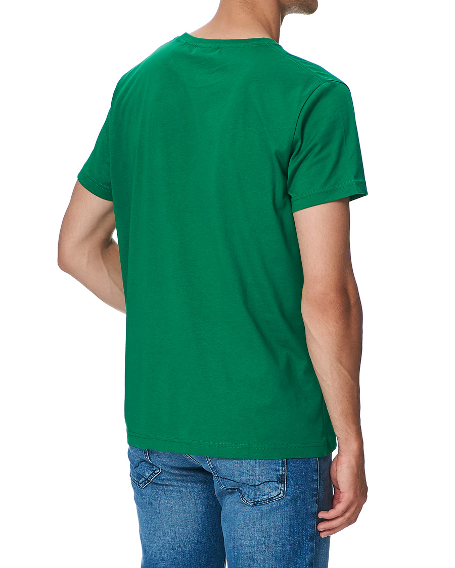Herre | T-Shirts | GANT | Original Crew Neck Tee Lavish Green