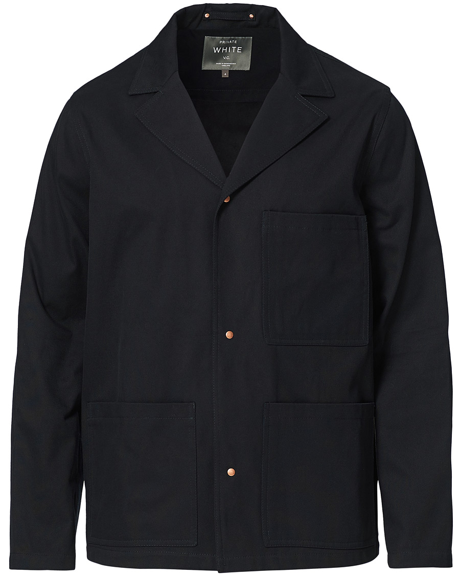 Herre | Jakker | Private White V.C. | Studded Franglais Blazer Navy
