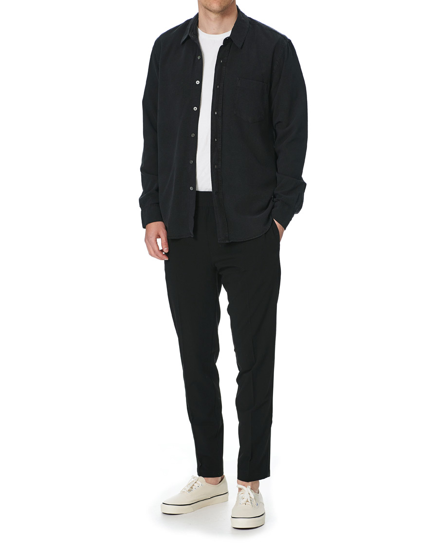 Herre | Skjorter | Our Legacy | Classic Silk Shirt Black