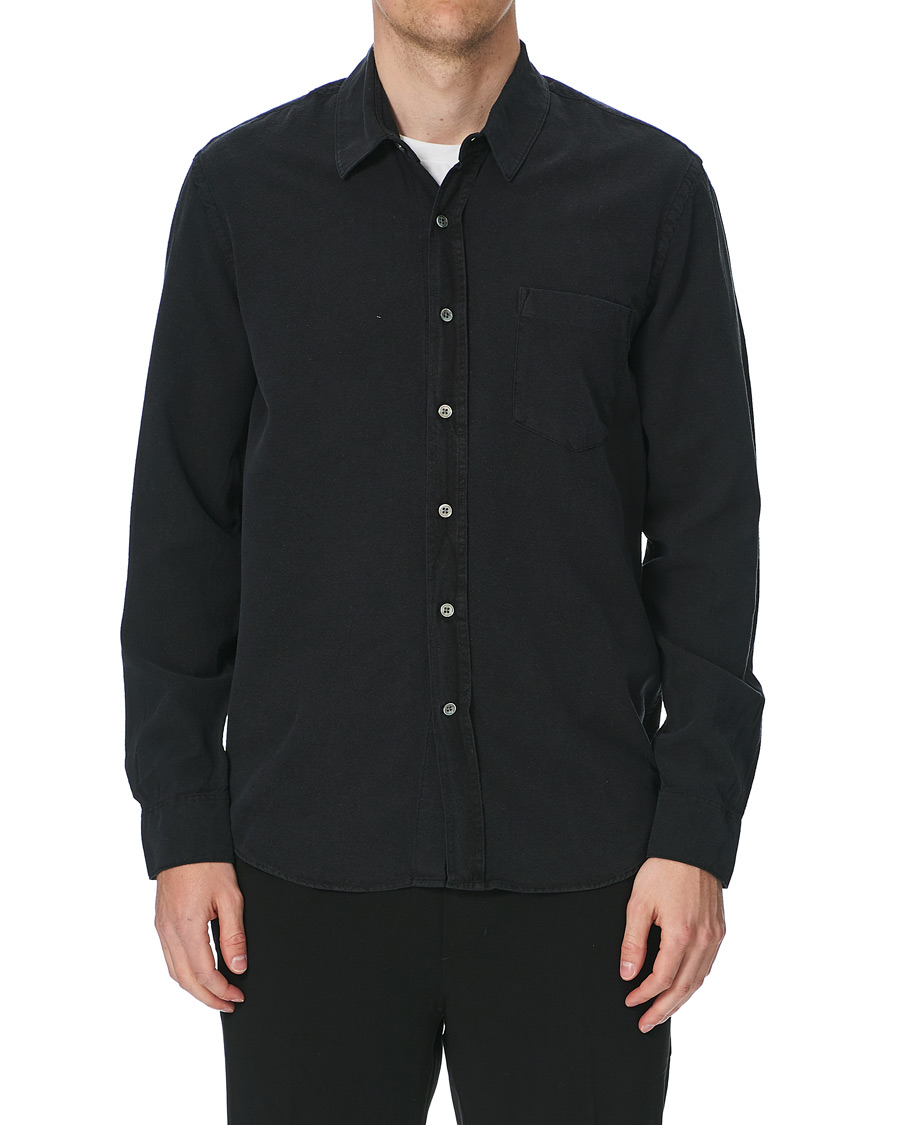 Herre | Skjorter | Our Legacy | Classic Silk Shirt Black