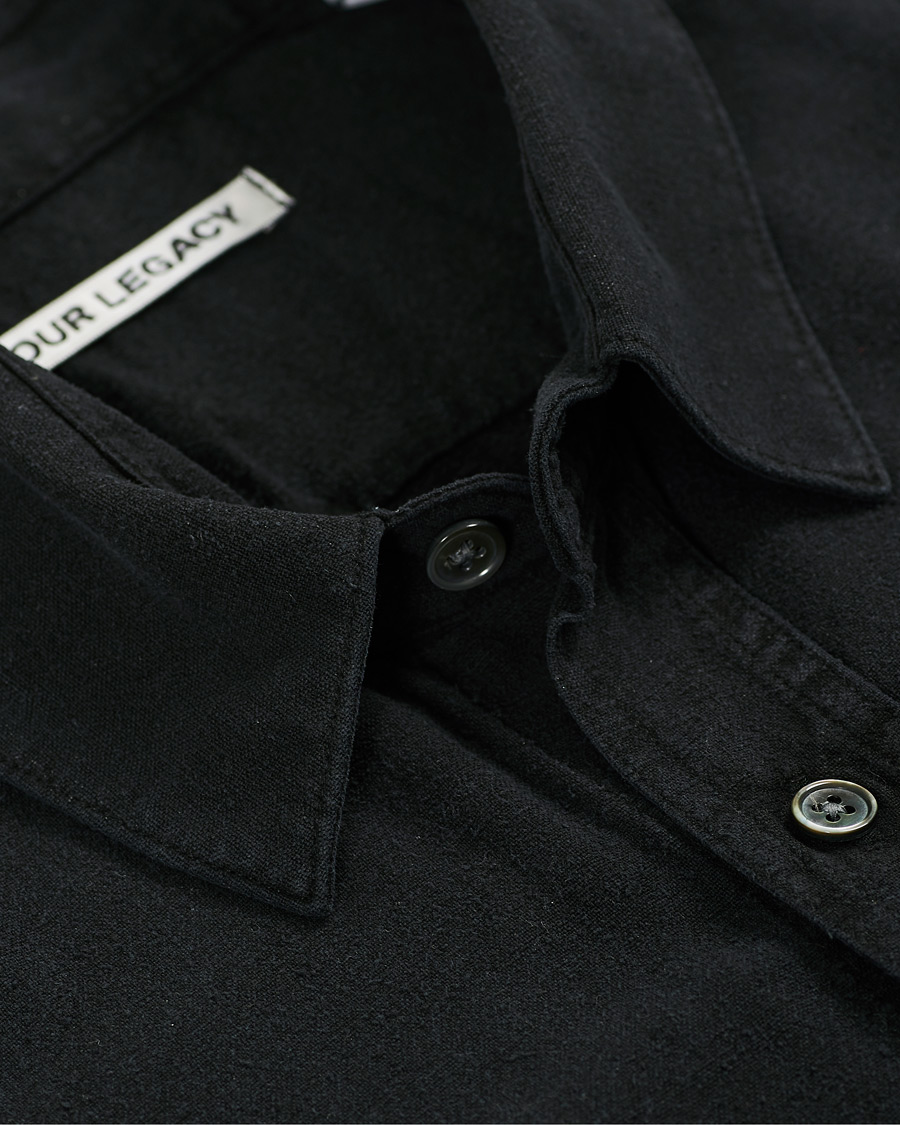 Herre | Skjorter | Our Legacy | Classic Silk Shirt Black