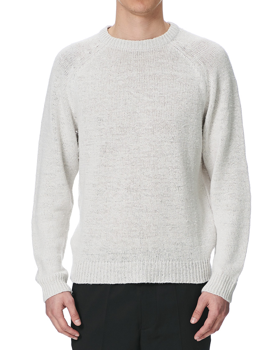 Herre | Trøjer | Our Legacy | Chunky Raglan Sweater Bone White