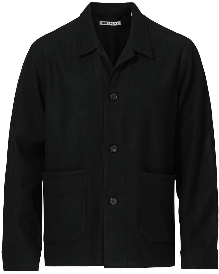 Herre | Jakker | Our Legacy | Archive Box Wool Jacket Black