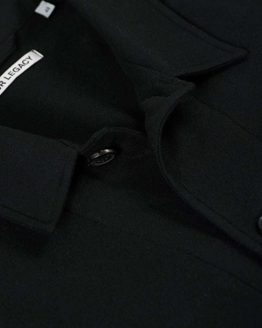Herre | Jakker | Our Legacy | Archive Box Wool Jacket Black