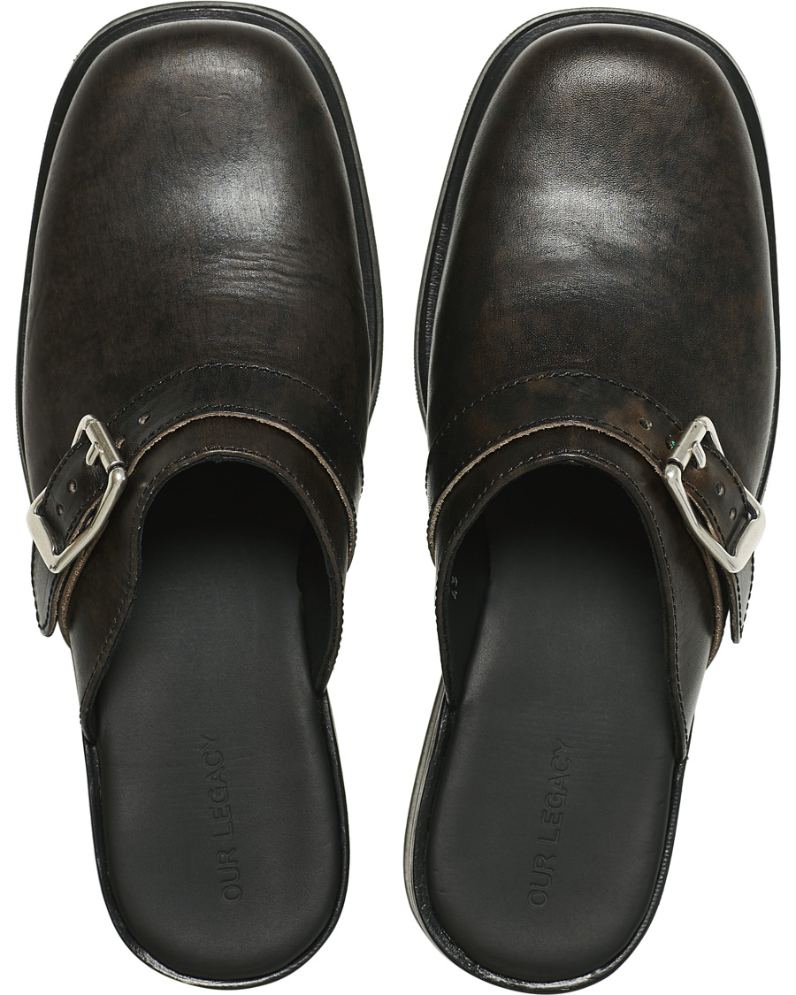 Herre | Our Legacy Camion Mule Black | Our Legacy | Camion Mule Black