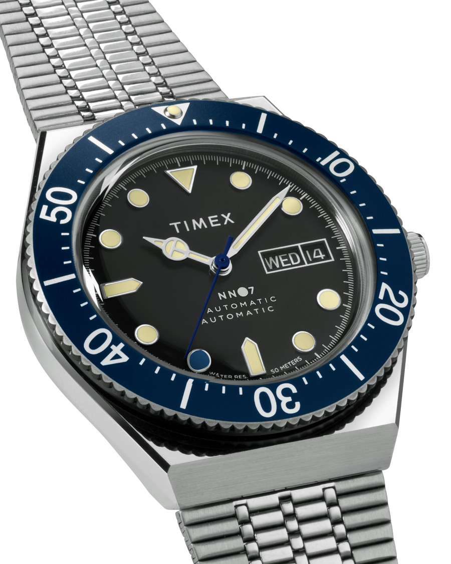 Herre | NN07 NN.07 X Timex M79 Automatic 40mm Navy Blue | NN07 | NN.07 X Timex M79 Automatic 40mm Navy Blue