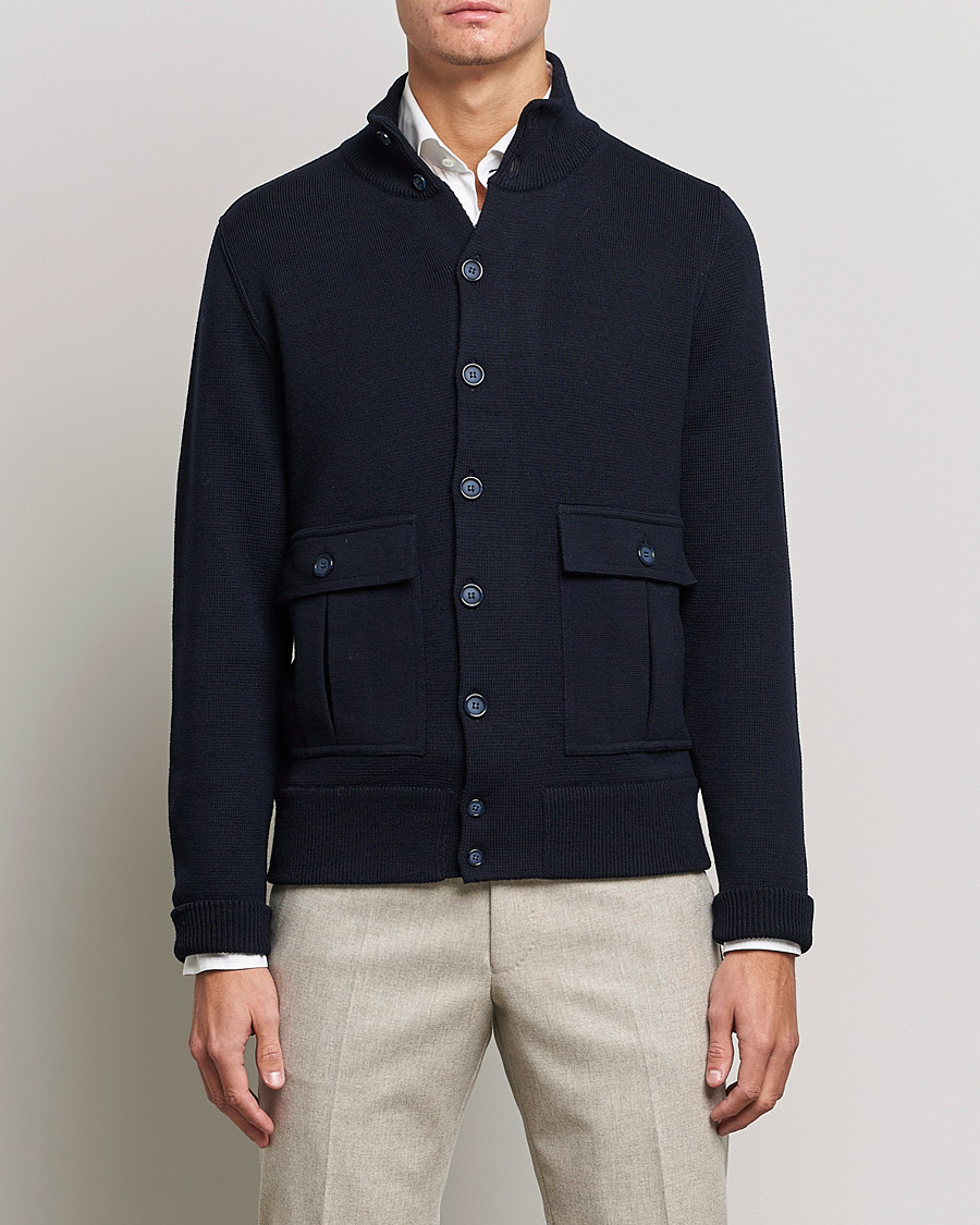 Herre | Formelle jakker | Valstar | Valstarino Merino Wool Jacket Navy
