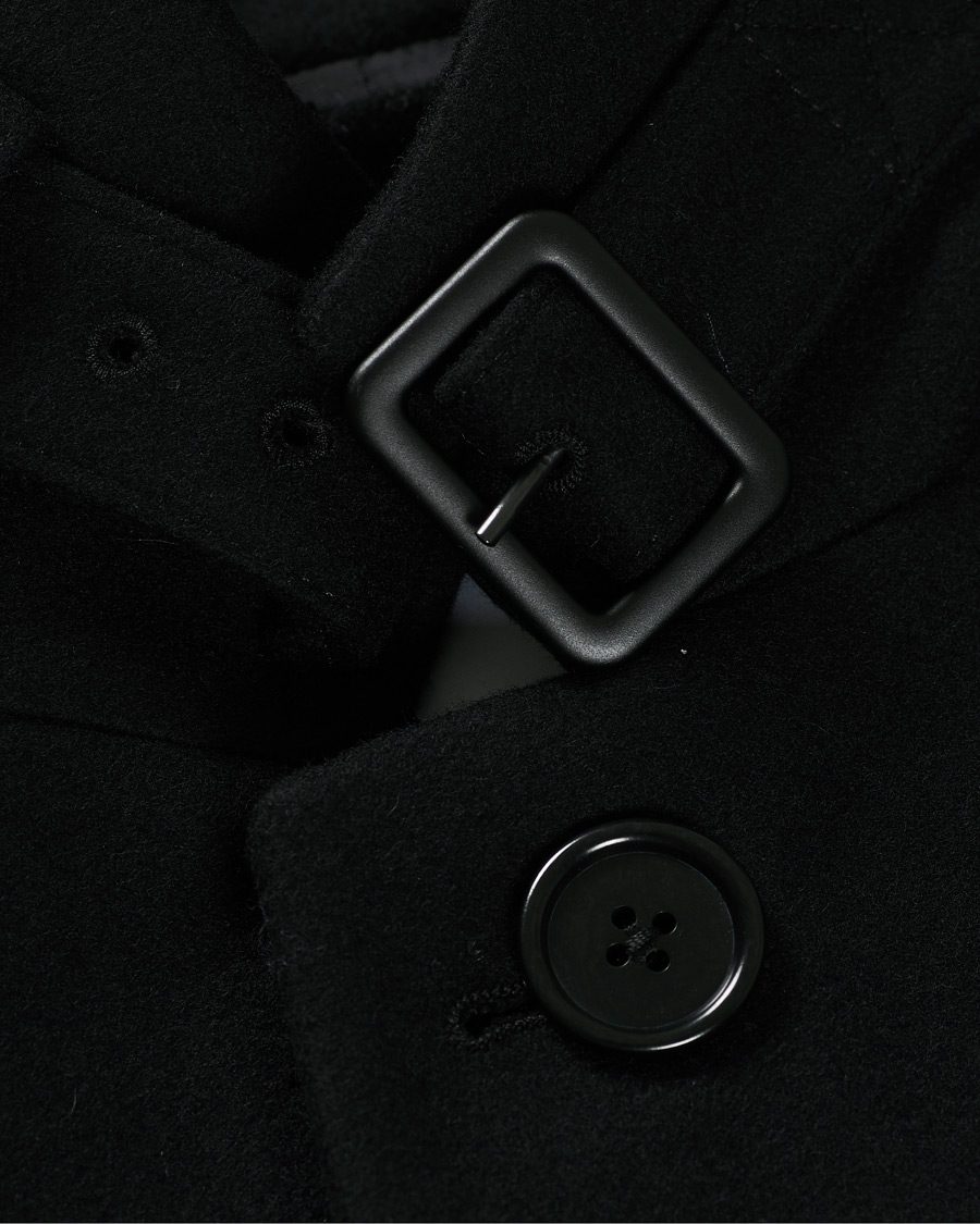 Herre | Jakker | J.Lindeberg | Holger Compact Melton Coat Black