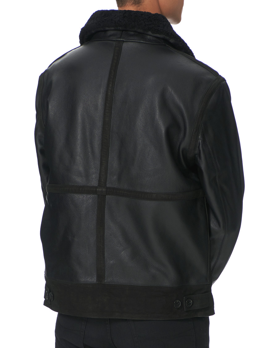Herre | Jakker | J.Lindeberg | Sterling Shearling Jacket Black
