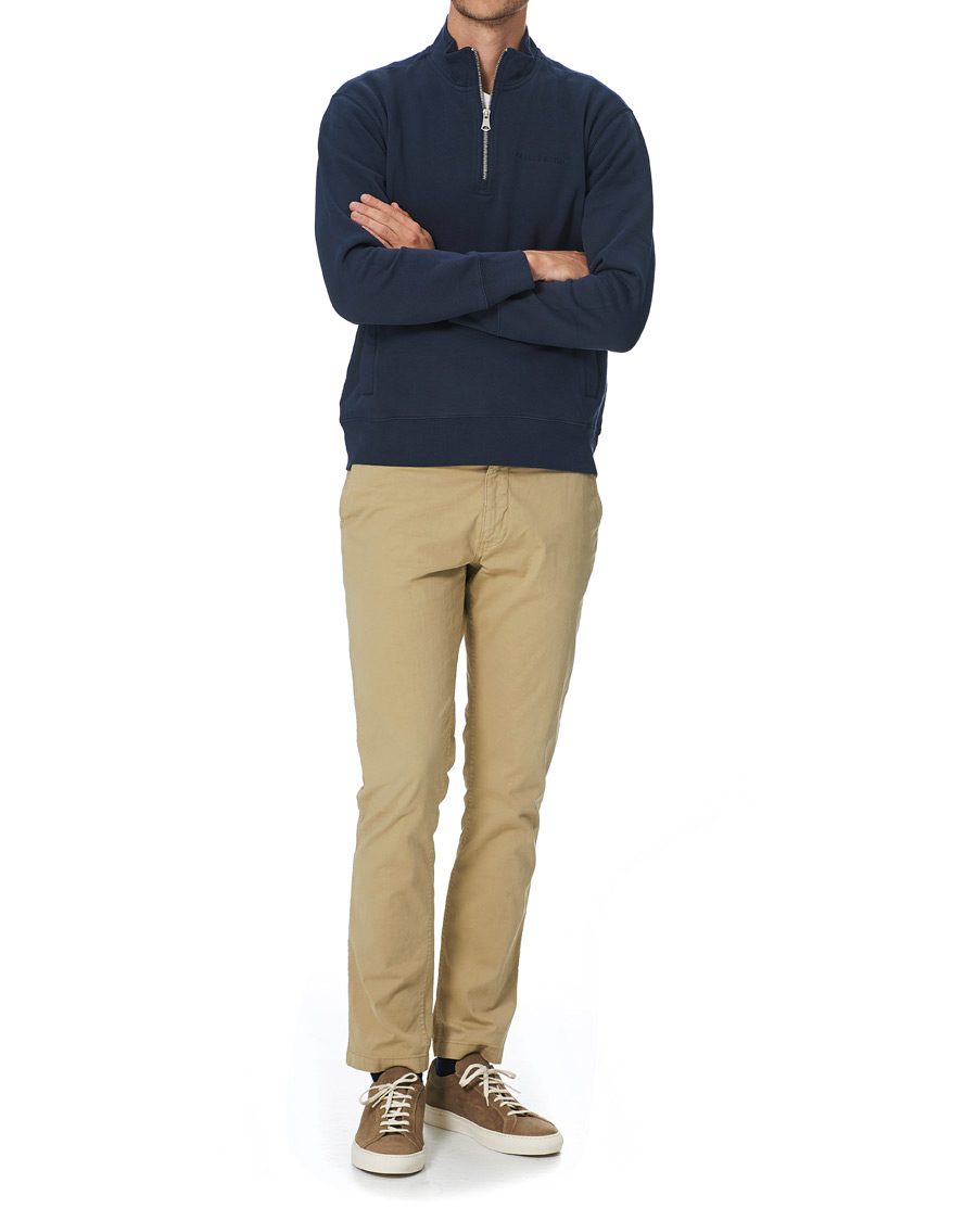 Herre | Trøjer | J.Lindeberg | Chip Half Zip Sweater Navy