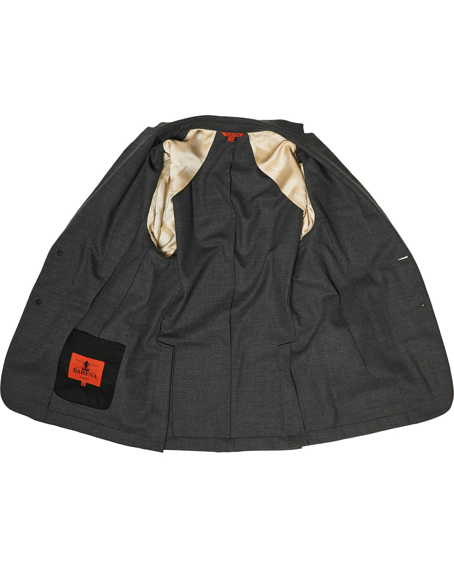 Herre | Blazere & jakker | Barena | Borgo Unconstructed Flannel Blazer Grey Melange