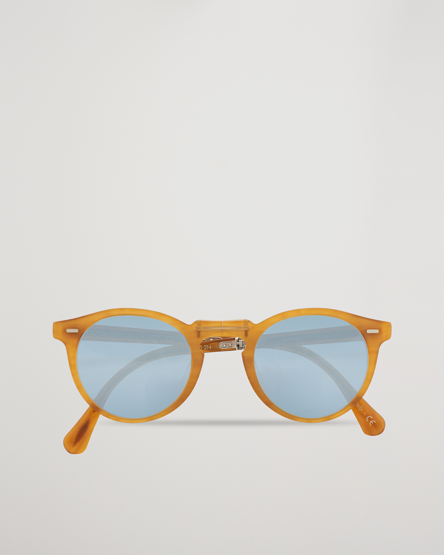 Herre | Oliver Peoples Gregory Peck 1962 Folding Sunglasses Matte Amber | Oliver Peoples | Gregory Peck 1962 Folding Sunglasses Matte Amber