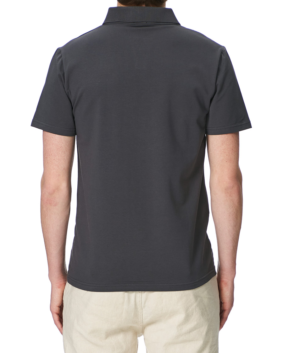 Herre | Polotrøjer | Filippa K | Soft Lycra Polo T-Shirt Metal