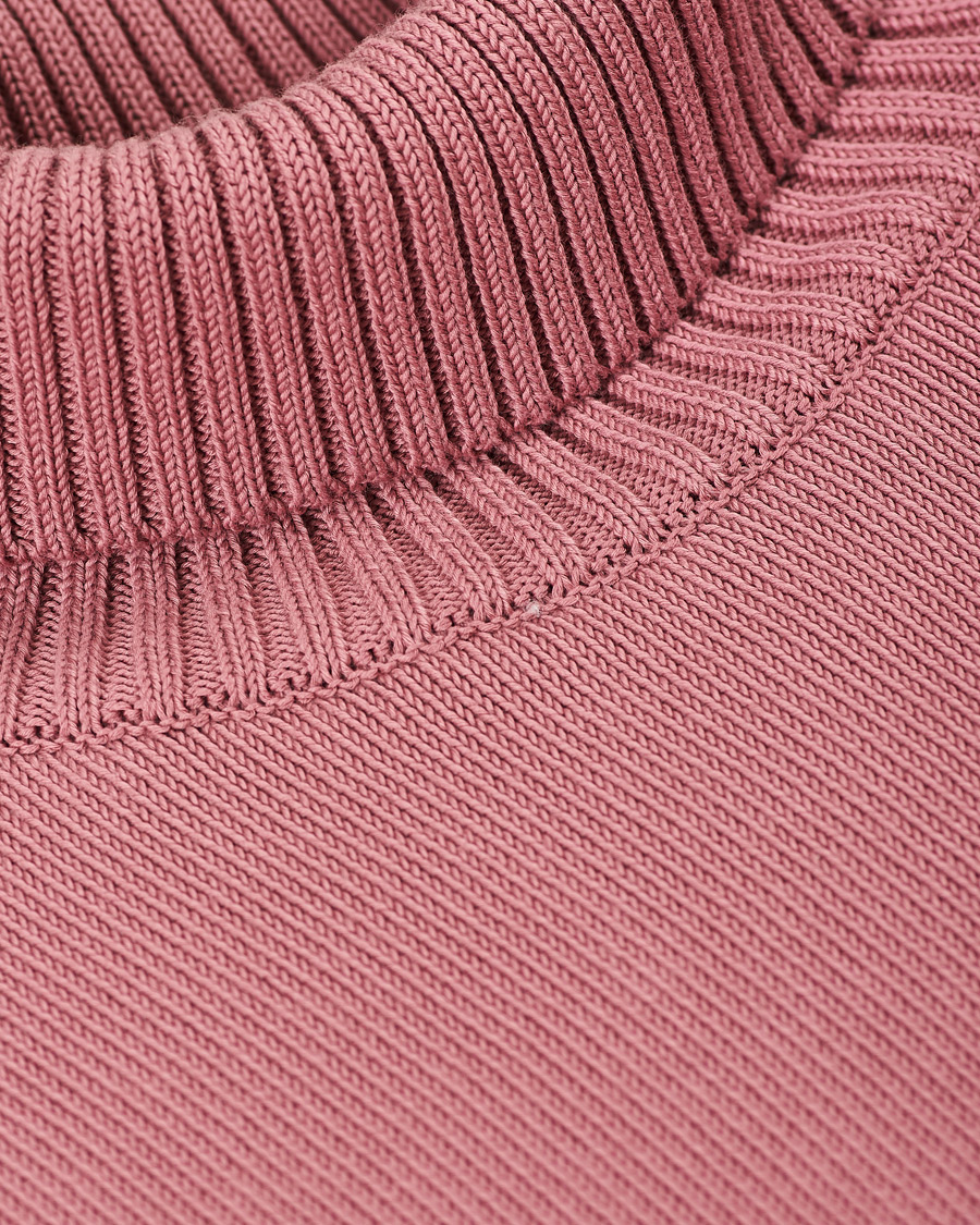 Herre | Trøjer | Stenströms | Heavy Cotton Rollneck Dusty Pink